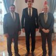 Marmara Grubu Vakfı Rusya Istanbul Baskonsolosu Andrey Bravovu ziyaret etti.