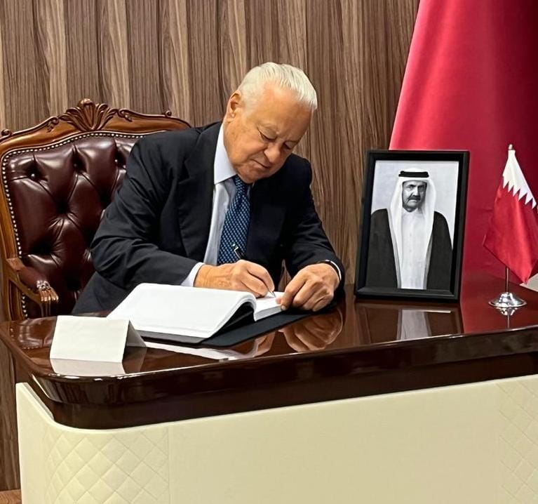 Marmara Grubu Vakfından Katar Başkonsolosluğuna taziye ziyareti Marmara Grubu Vakfından Katar Başkonsolosluğuna taziye
