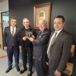 Marmara Vakfı Cemal Bayazıt'ı ziyaret etti 