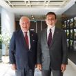 Marmara Vakfı Ekrem İmamoğlu'nu ziyaret etti. 