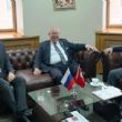 Moskova Ticaret Baş Müşaviri Feridun Başere ziyaret