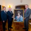 Prenses Margareta ve Prens Radu Dr. Suver ve Bilgiçi kabul etti.