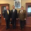 Türkiyenin Azerbaycan Büyükelçisi Erkan Özoral Marmara Grubu Vakfını kabul etti