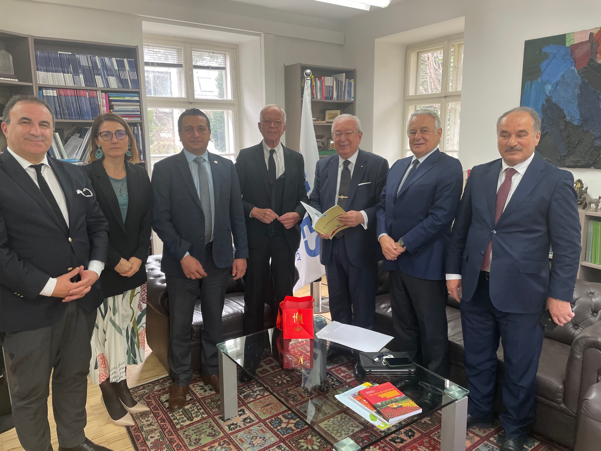 Werner Fasslabend e ziyaret Werner Fasslabend e ziyaret